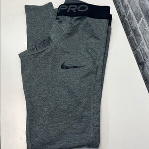Nike Pro Heather Gray‎ Leggings
